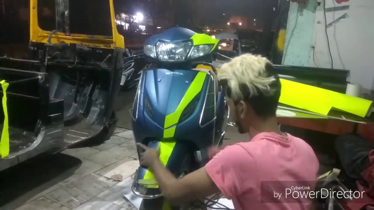 ACTIVA ,4G MODIFICATION 💥 GRAPHICS ONE SIDE
