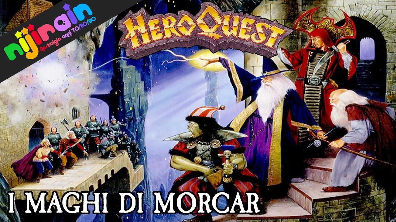 HEROQUEST I MAGHI di MORCAR - By Nijirain