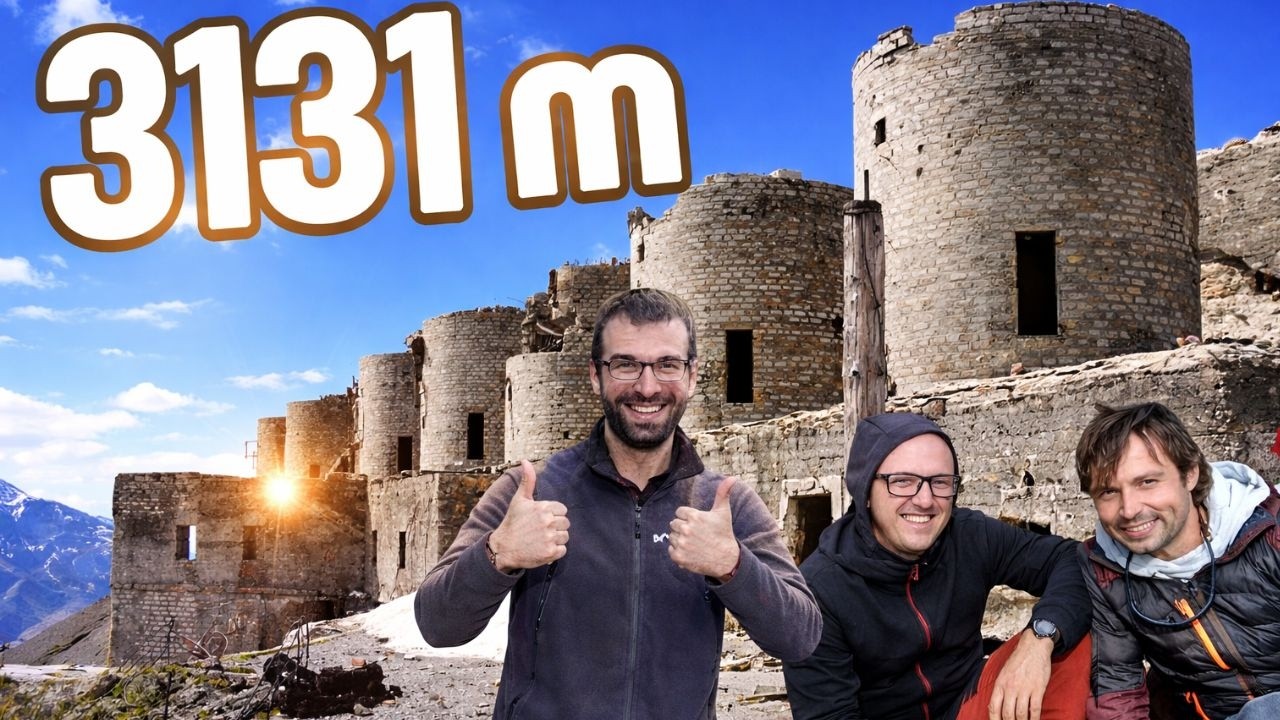 On explore le fort du chaberton (3131m)