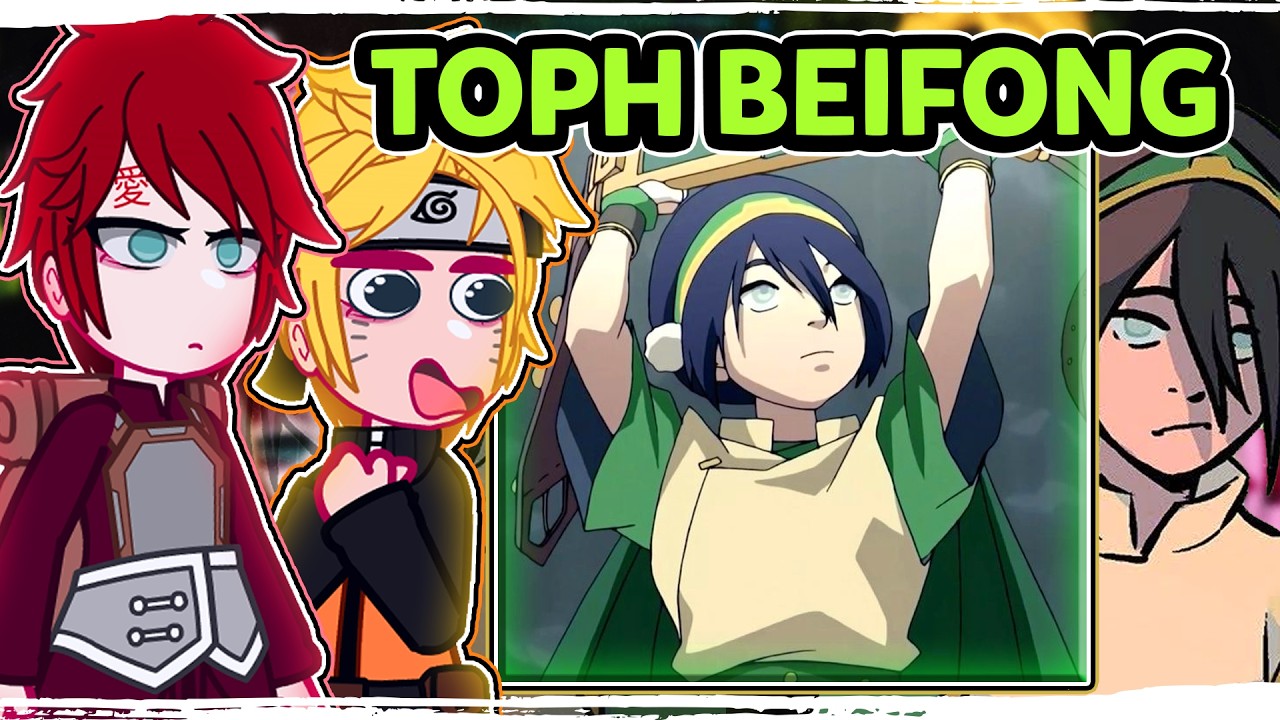||Naruto and his friends reacting to TOPH BEIFONG|| \\🇧🇷/🇺🇲// ◆Bielly - Inagaki◆