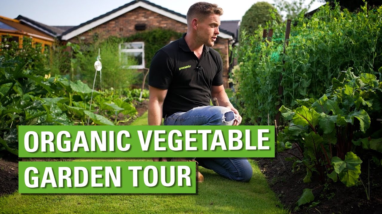 Organic Vegetable Garden Tour