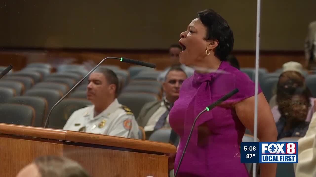 Mayor LaToya Cantrell defiant in first public comments since federal indictment of Randy Farrell