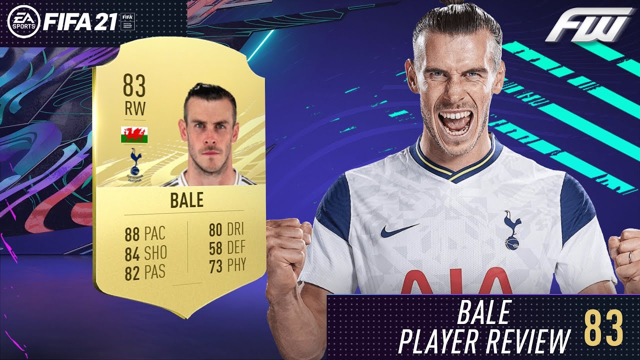FIFA 21 Bale Review (83) SO MUCH BETTER THAN HIS RATING! FIFA 21 Gareth Bale Player Review