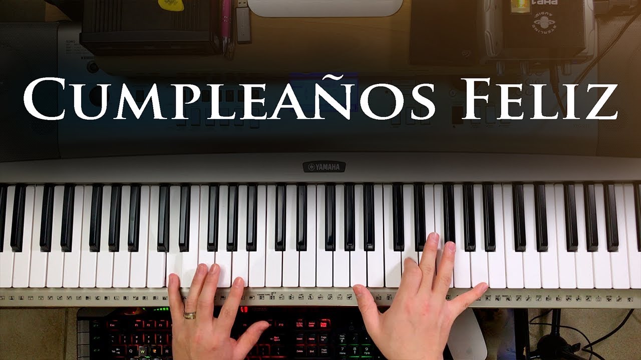 Cumpleaños Feliz (Nivel Basico) - Piano Tutorial