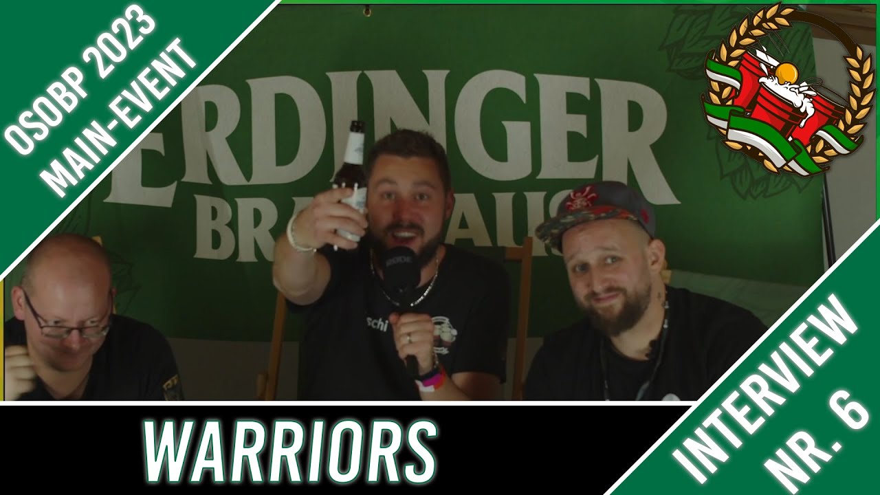 OSOBP 2023 - Main-Event | Sieger-Interview mit den Warriors