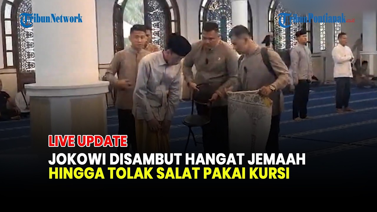🔴JOKOWI SALAT ID DI GBK, TOLAK PAKAI KURSI JADI SOROTAN JEMAAH