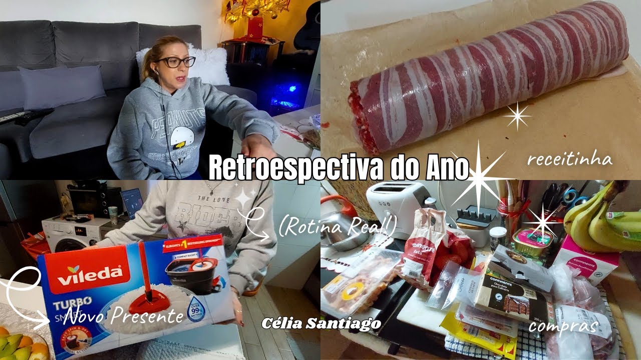 Primeiras Comprinhas do Ano | Nova Receitinha de Carne | Novo Balde da Vileda | Retrospectiva do Ano