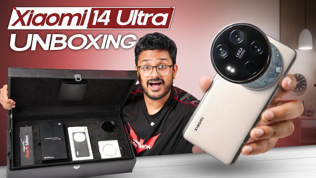 Xiaomi 14 Ultra unboxing in ಕನ್ನಡ⚡Snapdragon 8 Gen 3, Leica camera, LTPO AMOLED 120Hz, 5000 mAh