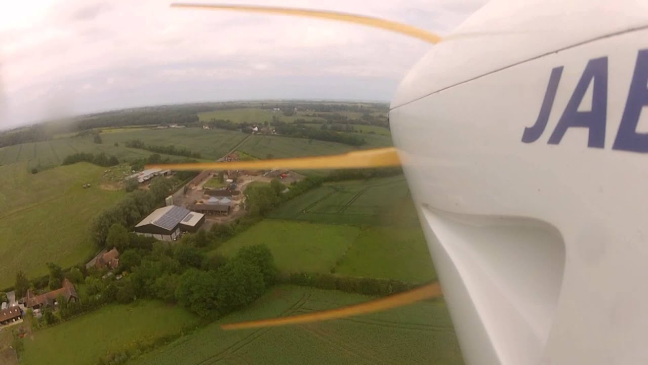 Jabiru landing at Maypole EGHB