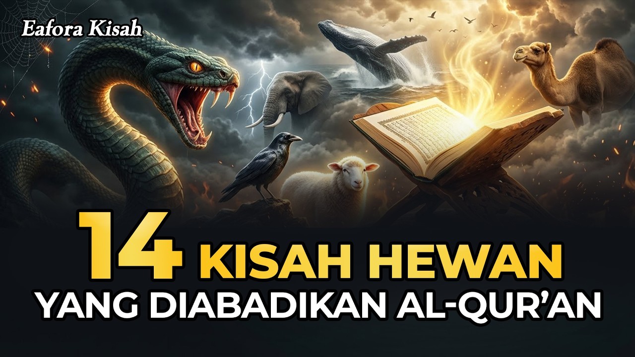 HEWAN-HEWAN INI ALLAH ABADIKAN DALAM AL-QUR’AN! SEBAGAI TANDA HIDAYAH, PERINGATAN, HINGGA AZAB