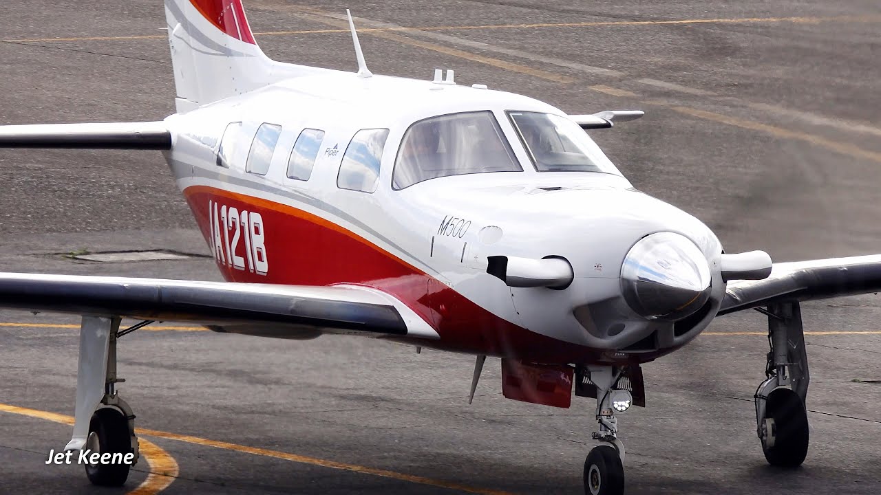 Piper PA-46-500TP Malibu Meridian M500 Landing & Takeoff