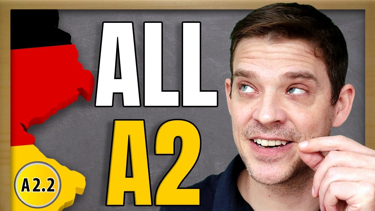 ALL A2 German Irregular Verbs | A2 Unregelmäßige Verben