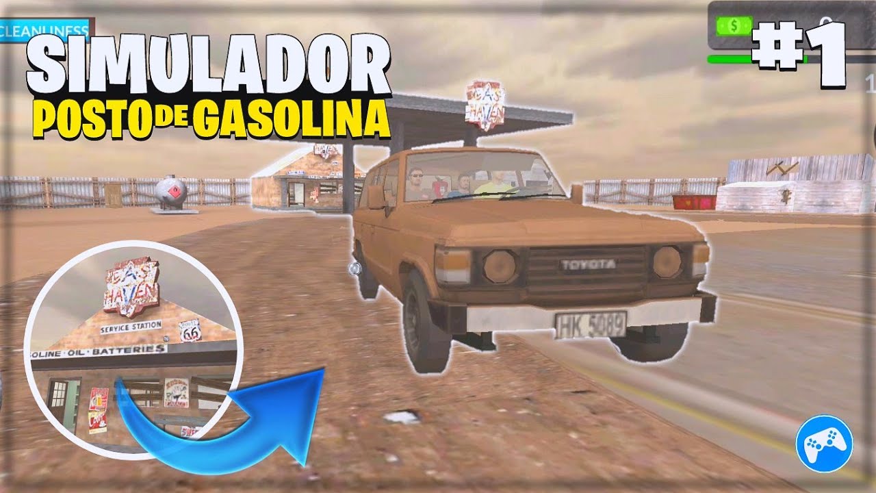 O MELHOR SIMULATOR DE POSTO DE GASOLINA PARA ANDROID - G&Aacute;S STATION SIMULATOR