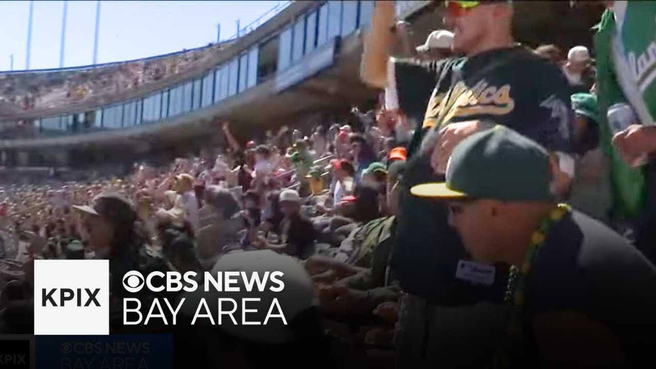 Fans fill Coliseum for Bay Bridge Series finale