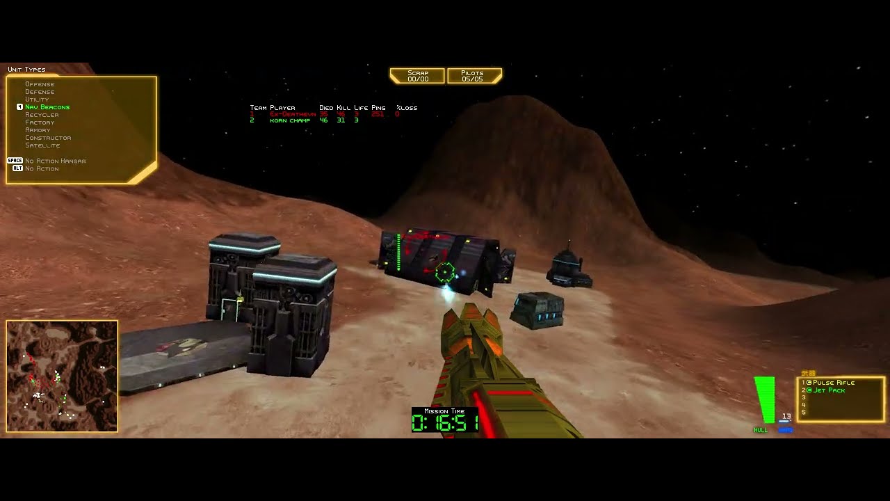 Battlezone 98 Redux 1v1 multiplayer PVP - kornchamp vs Ex-Deathevn - bz98