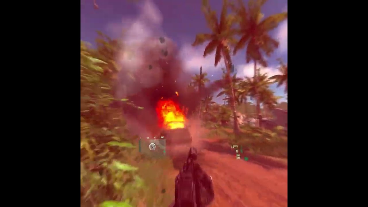 CRYSIS VR MOD || VIRTUAL DESKTOP - PCVR GAMEPLAY