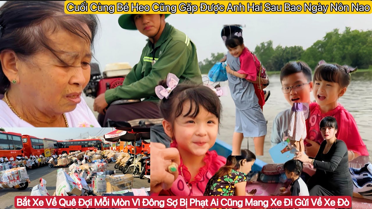 #784] Hai Mẹ Con Cũng Về Đến Nhà Ngoại.Mân Dạ Ôm Anh Hai Thắm Thiết.Ai Cũng Gửi Xe Vì Luật GT Mới