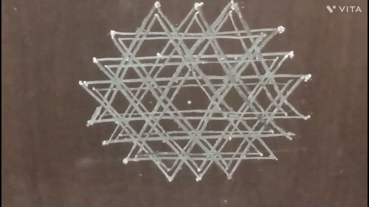 ಲಕ್ಷ್ಮಿ ಸೌಭಾಗ್ಯ ತರುವ ರಂಗೋಲಿ 