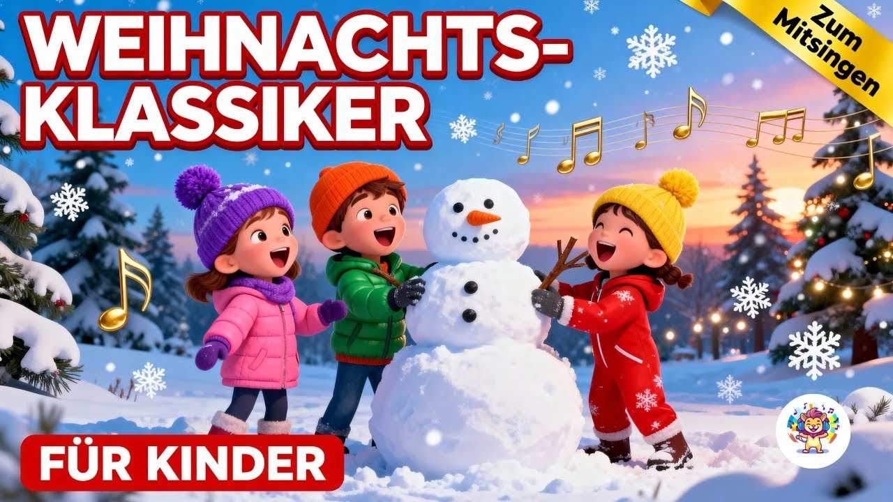🎄 Weihnachtslieder für Kinder | Die Schönsten Klassiker zum Mitsingen ❄️