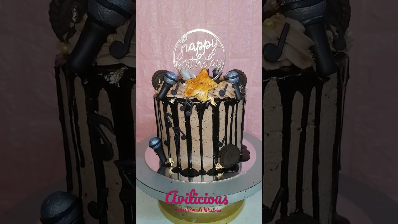 Chocolate drip Money Cake, 10k+100$ worth of money inside #avilicious #cakesonyoutube