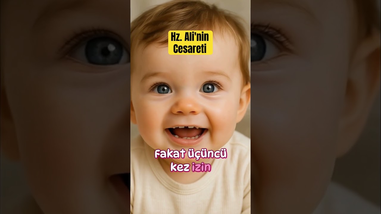 Hz. Ali'nin Cesareti.#iman #islam #dinihikaye #baby #hzali
