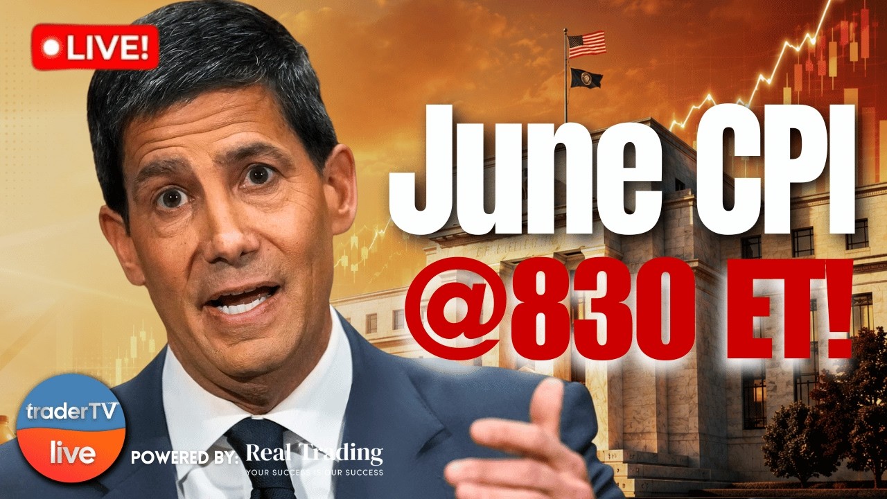 June CPI Falls! Banks Crush, IBM Plummets -24% and Micron Rallies | Stock Market Live