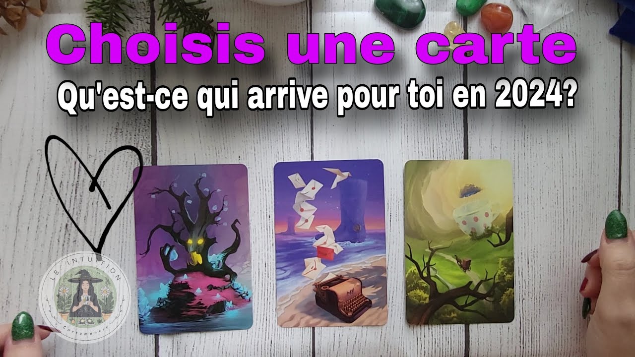 Qu'est-ce qui arrive dans ta vie sentimentale en 2024? - Guidance à 3 choix