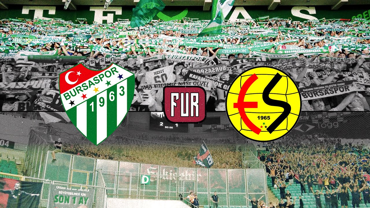 Bursaspor - Eskişehirspor VLOG + Tribün Özeti | 1 MAÇ GÜNÜ
