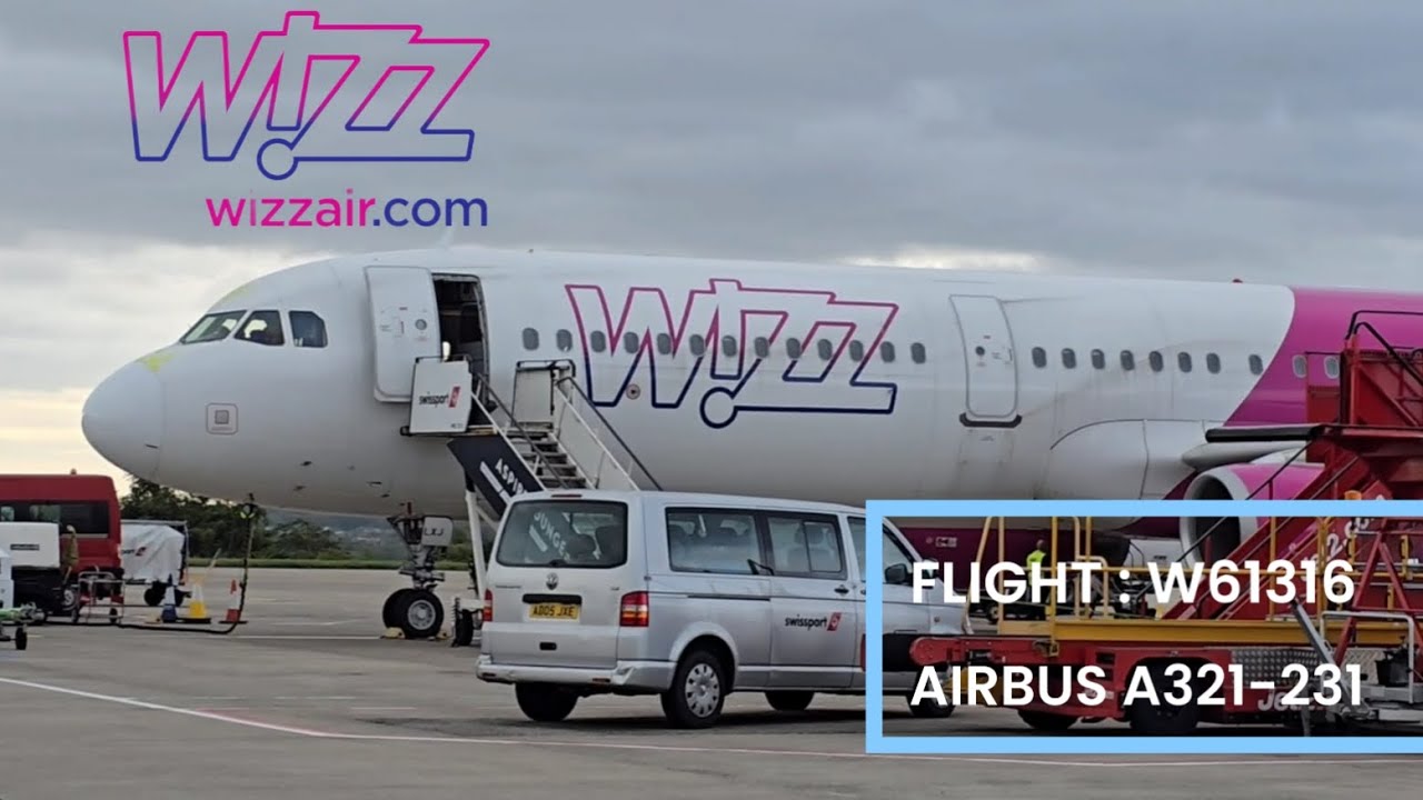 *TRIP REPORT* Wizzair A321-231 Leeds Bradford🇬🇧 to Warsaw Chopin🇵🇱 FULL FLIGHT