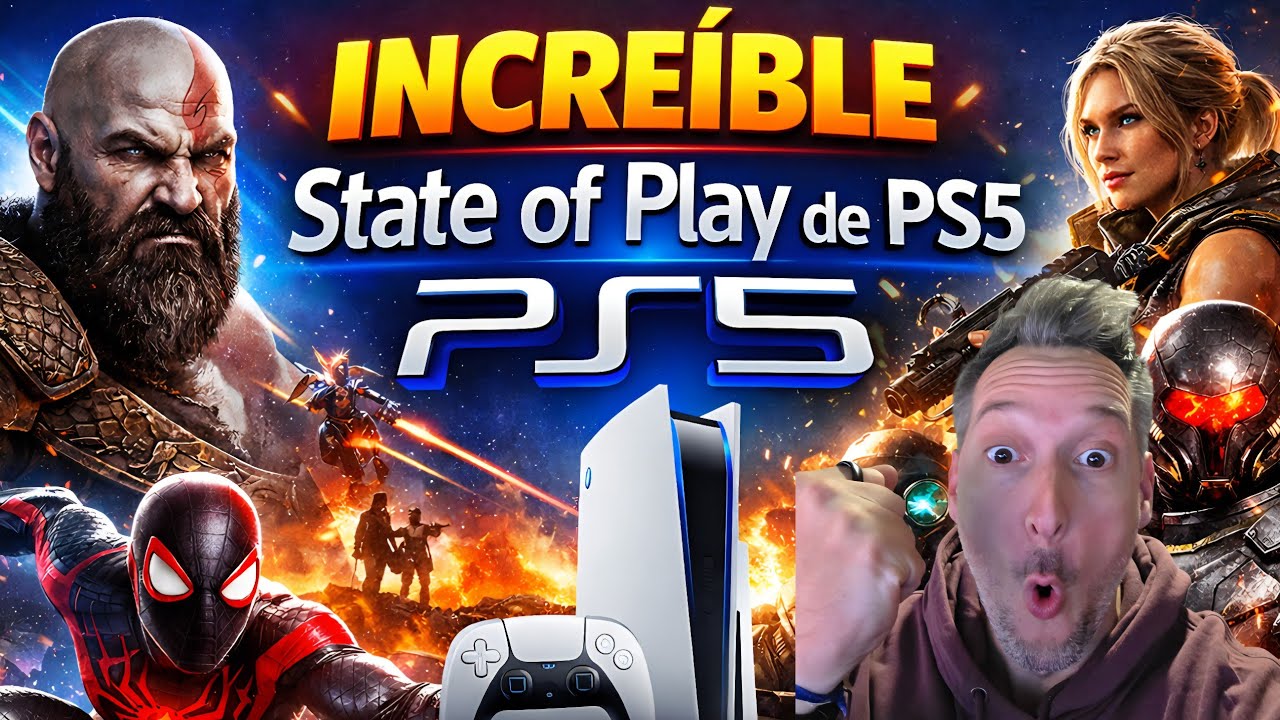 INCREIBLE State of Play de Ps5 TODOS los ANUNCIOS