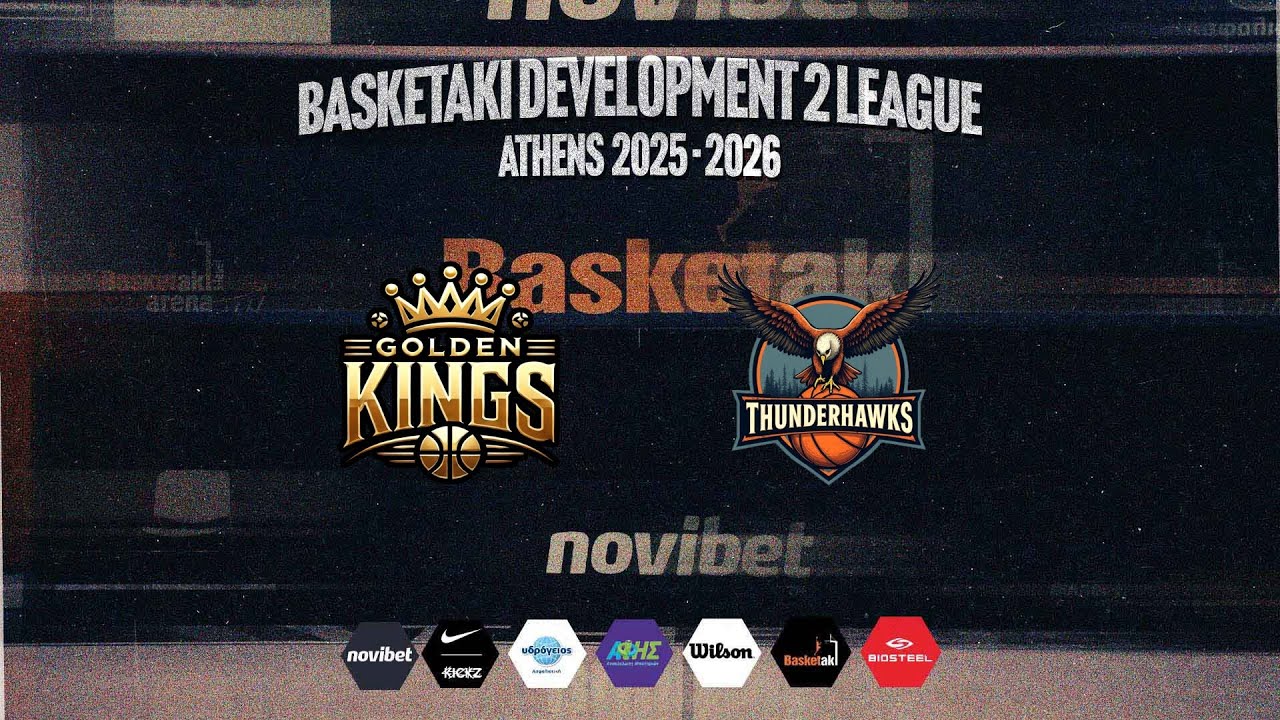 Basketaki The League - Golden Kings Vs Thunderhawks (22/02/2026)