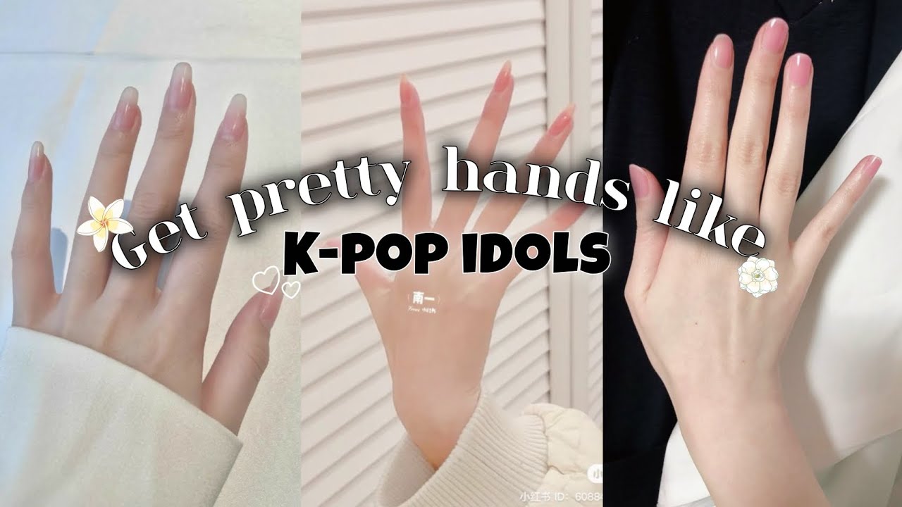 Pretty Hands Like a Kpop idol ✨🍥 No Manicure, No Money🌷 