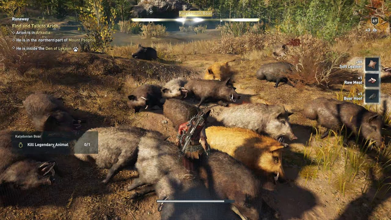 Assassins Creed Odyssey infinite leather - Farming leather