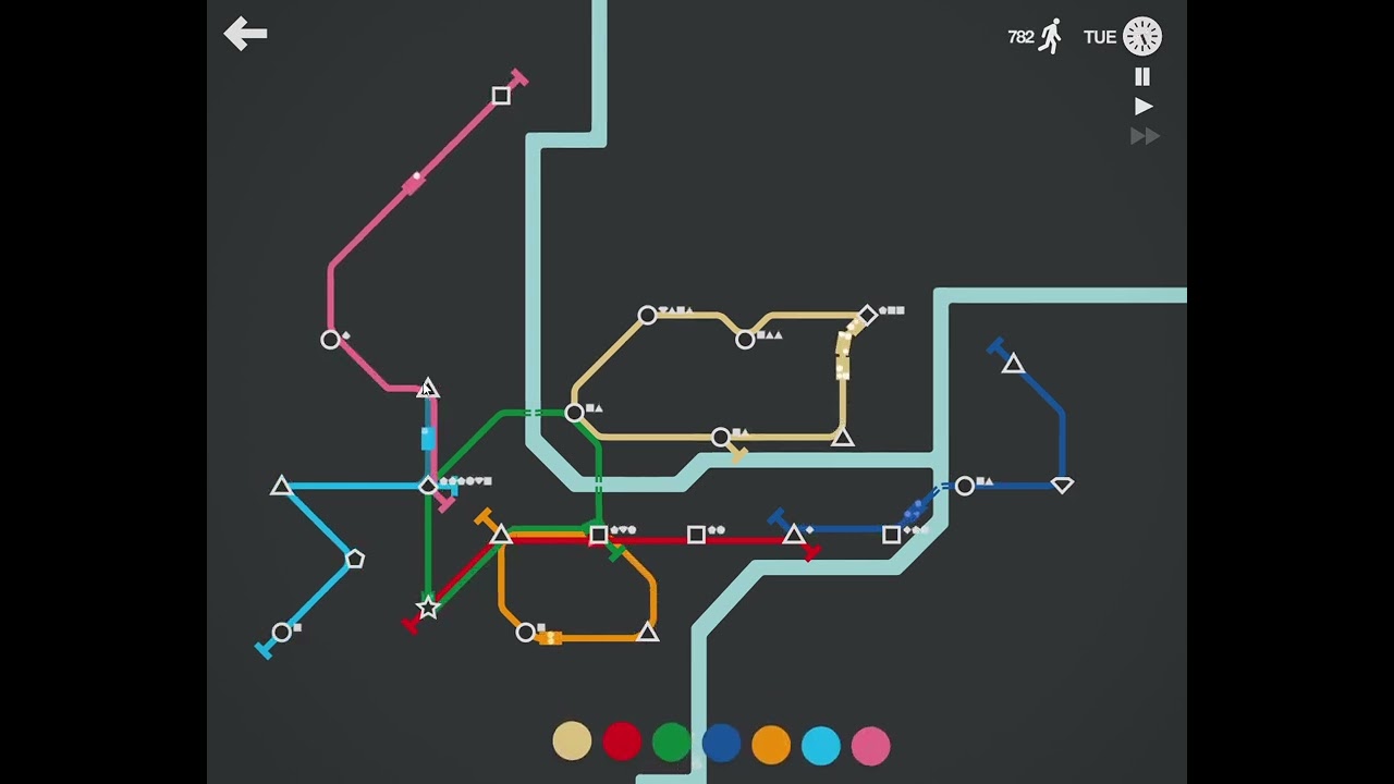 Mini Metro - Chongquing Map [20]