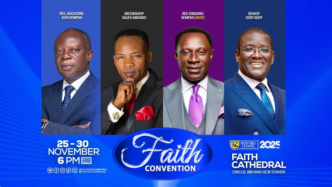 FAITH FOR GREATER WORKS -ARCHBISHOP ELISHA SALIFU AMOAKO ||  DAY 1 || 25TH NOVEMBER, 2025