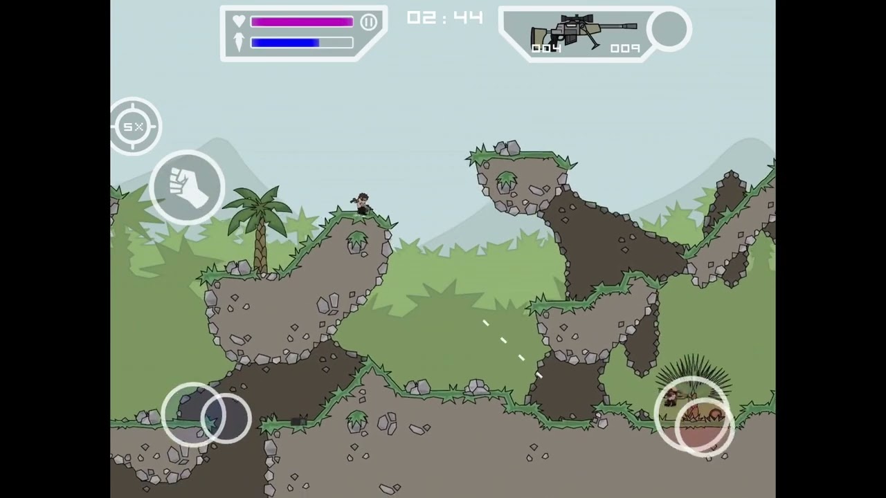 Mini Militia: Near vs Cript (Description)