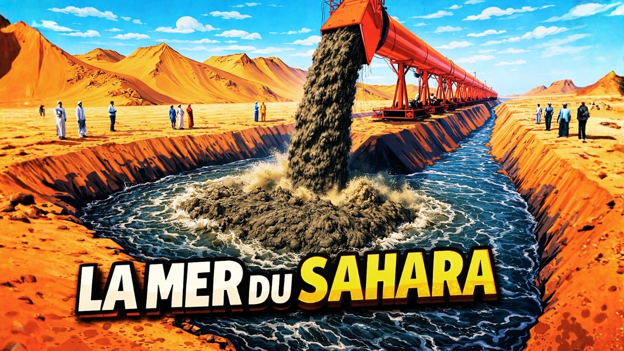 Le méga-projet de l’Égypte | Une nouvelle mer pour remplacer le désert du Sahara ?