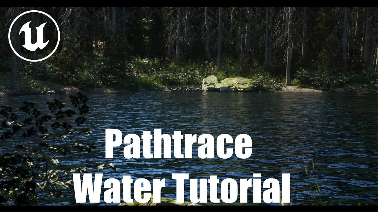UE5 Pathtrace Water Shader