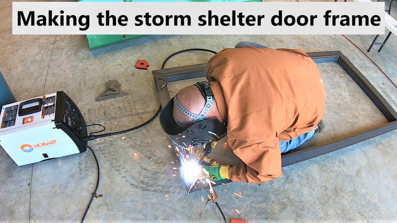 #210 Working on the tornado/hurricane shelter bunker #11 Hobart 210 MVP first use