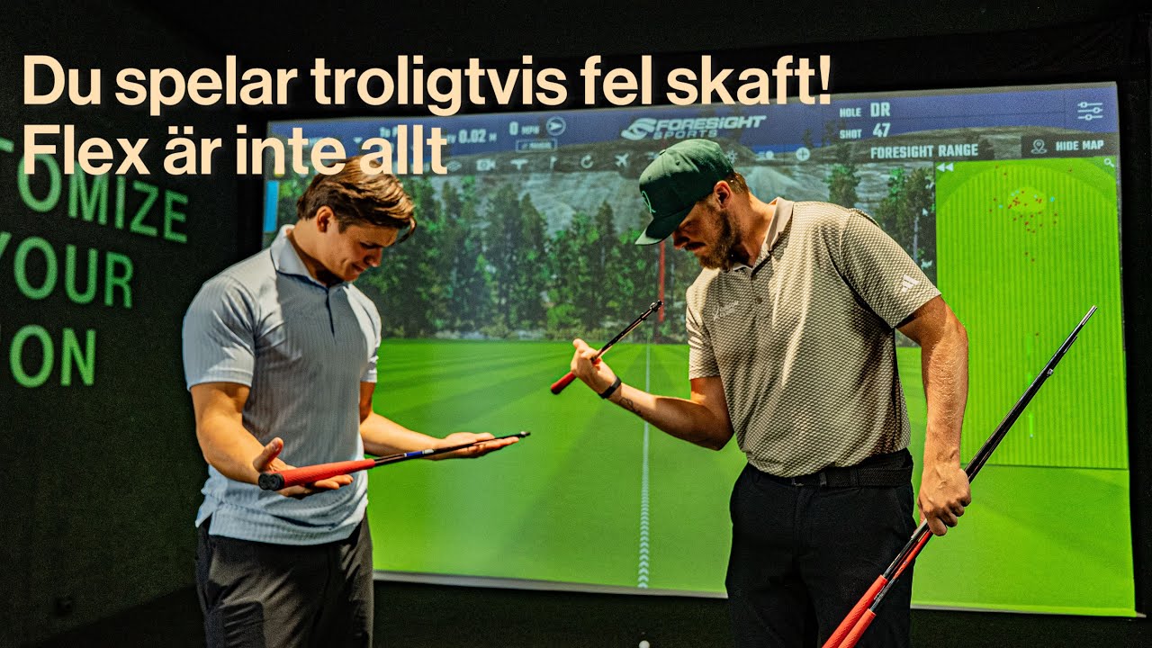 Allt du behöver veta om stålskaft – vikt, flex och profil