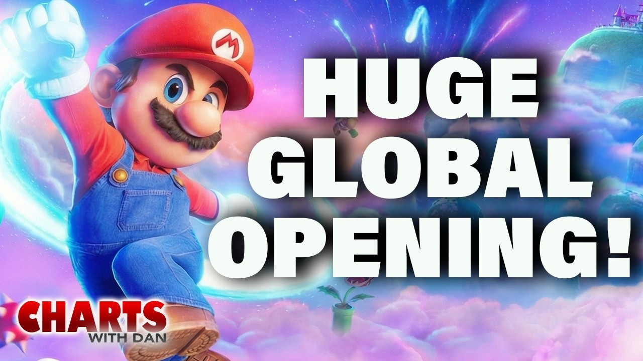 The Super Mario Galaxy Movie Opens Huge - Charts with Dan!