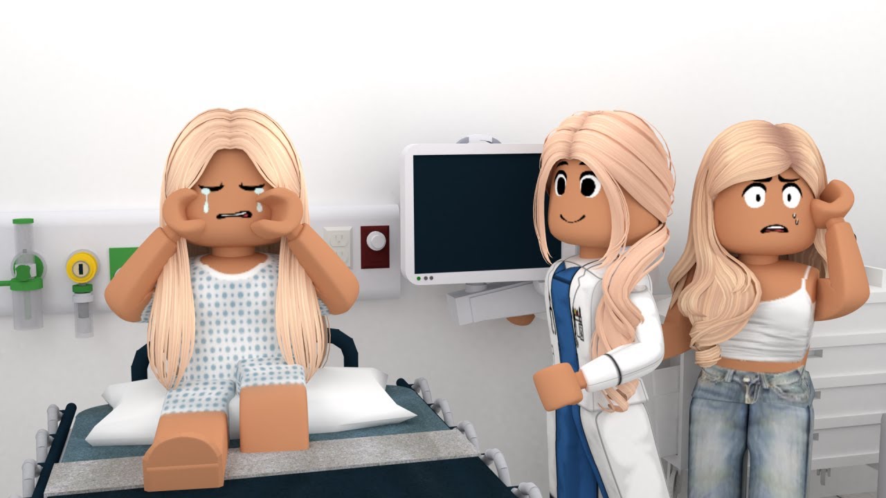 My Daughter BREAKS A BONE! *ISSAC STOOD ON HER...HOSPITAL!* VOICE Roblox Bloxburg RP
