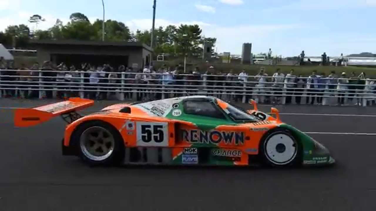 2015三次試験場50周年マツダファンミーティング【787Bエキシビジョン走行】