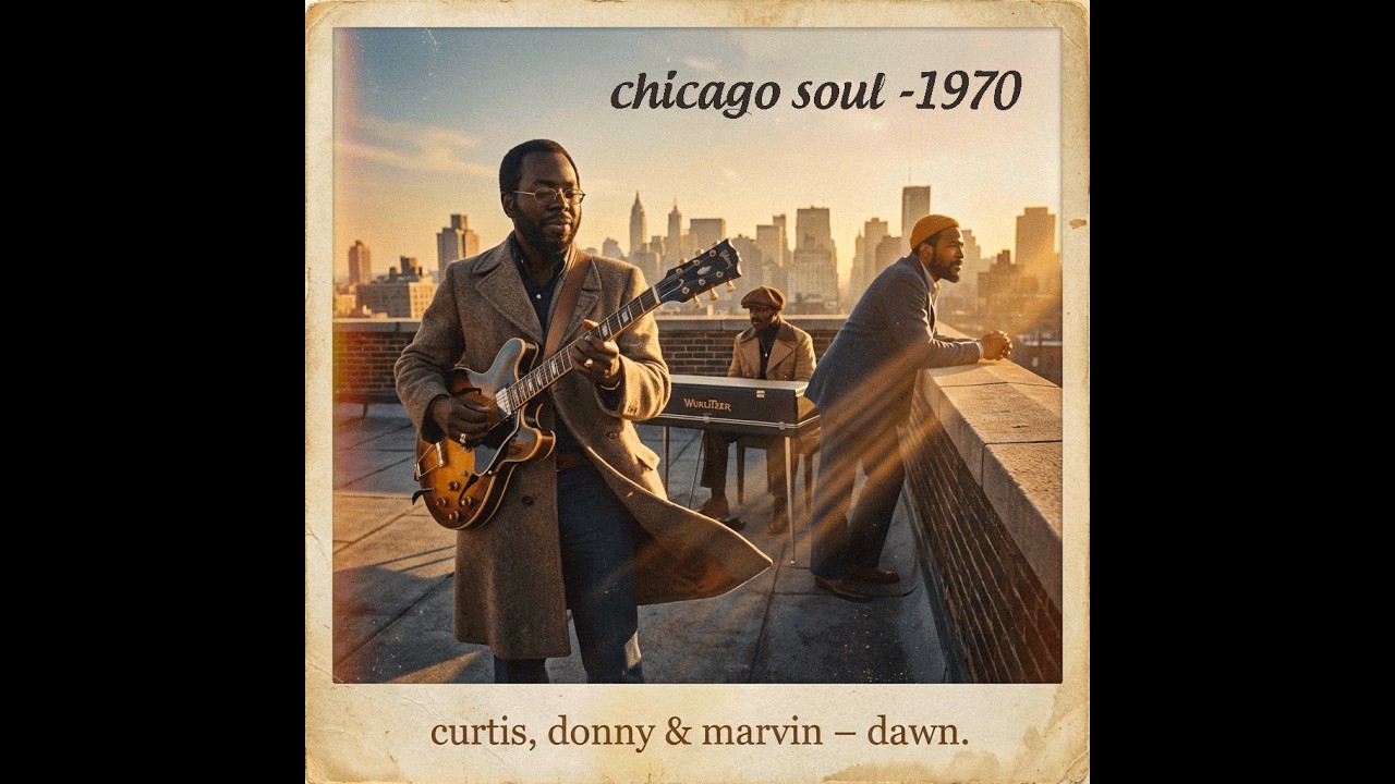 Chicago Soul – 1970s Romantic Dawn | Curtis Mayfield • Donny Hathaway • Marvin Gaye Inspired