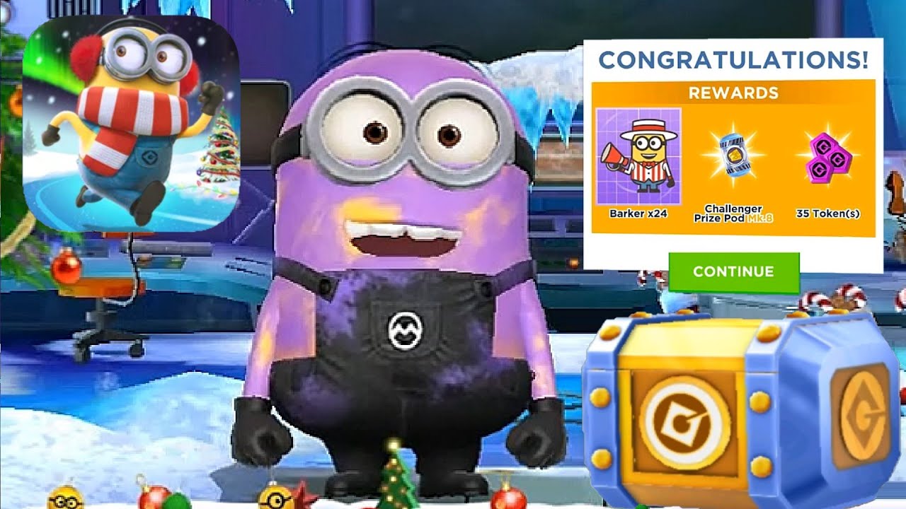 Minion rush Disguised Despicable Me MINIONS daily challenge fullscreen gameplay walkthrough android