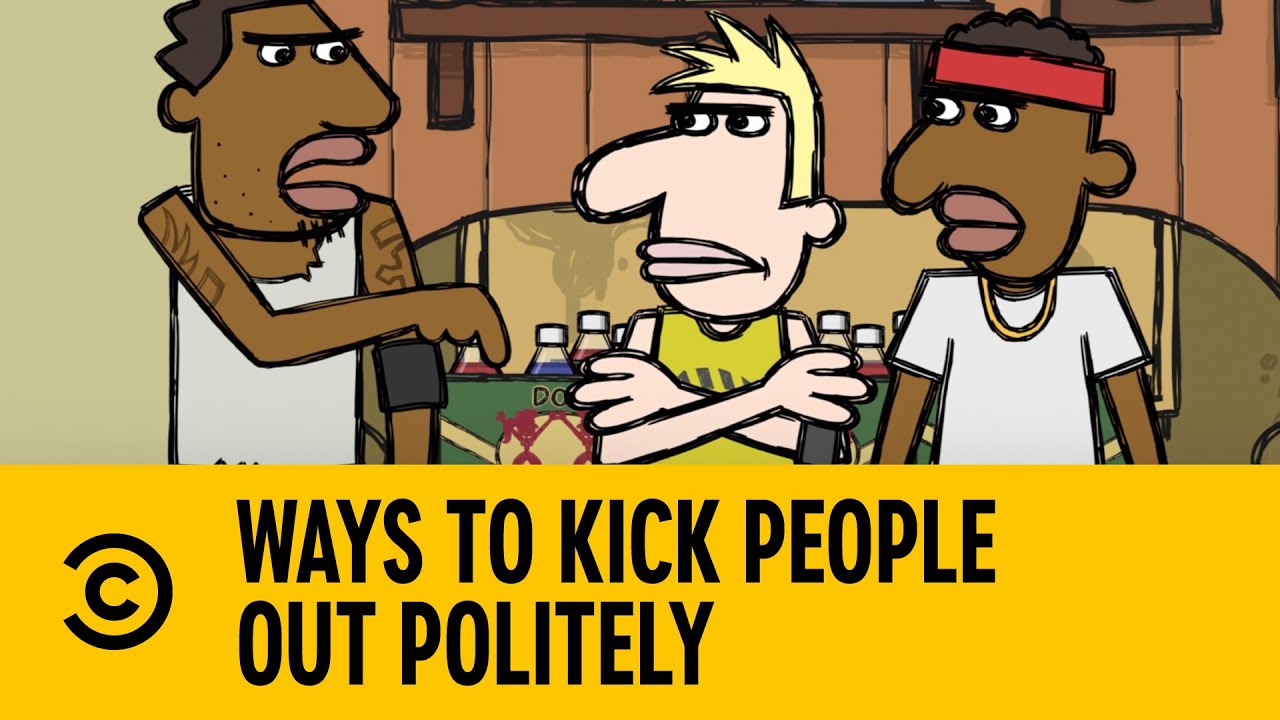 Ways To Kick People Out Politely | Legends of Chamberlain | Comedy Central Africa