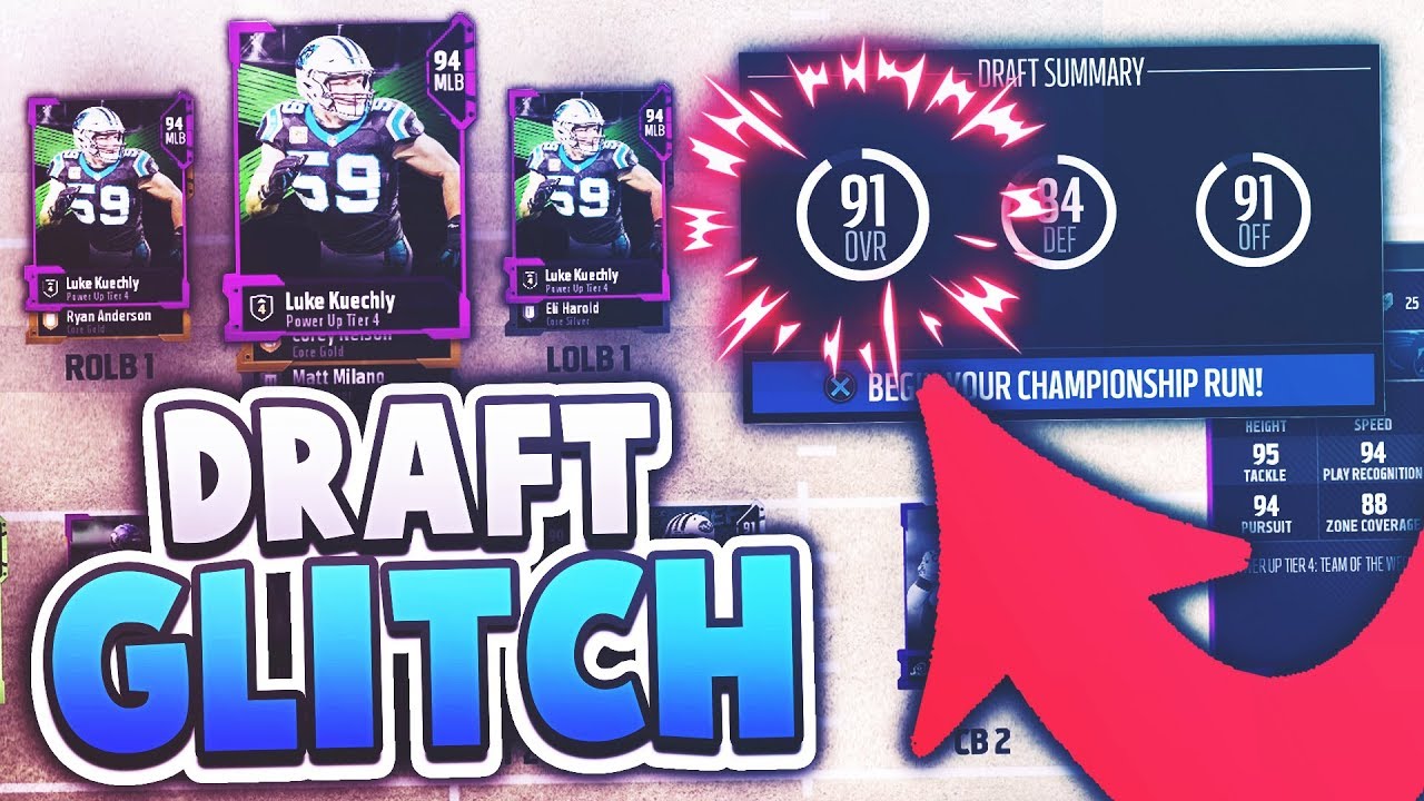 91 OVERALL DRAFT *LEGIT WORKS 100%* Madden 18 Draft Champions