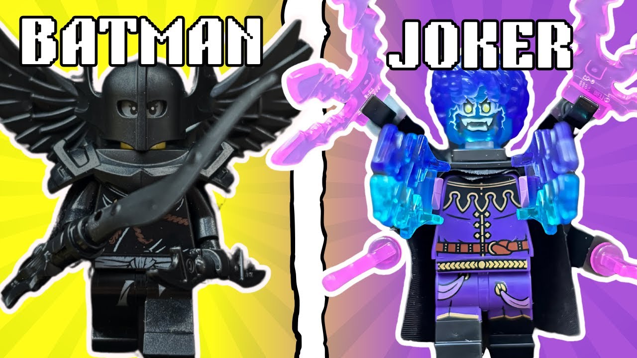 I Transformed DC Characters into LEGO Fantasy Minifigures!
