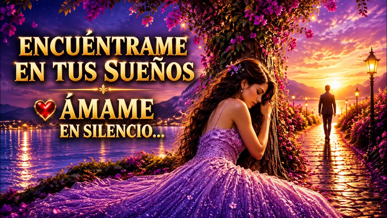 🌬️🌙 EN SUEÑOS ME VERÁS, EN SILENCIO ME SENTIRÁS 💗 Afirmaciones Poderosas para tu SER AMADO