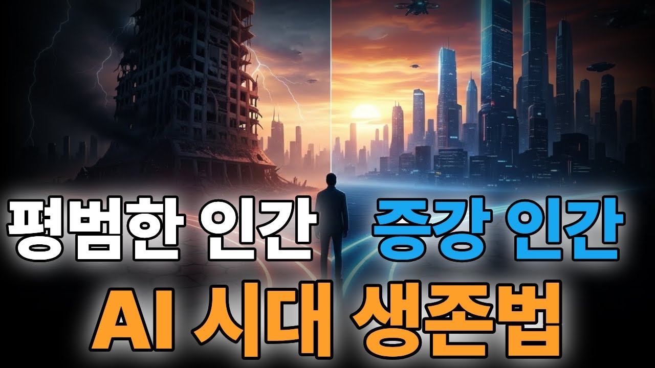 증강 인간 vs 평범한 인간, AI 시대에 살아남는 법